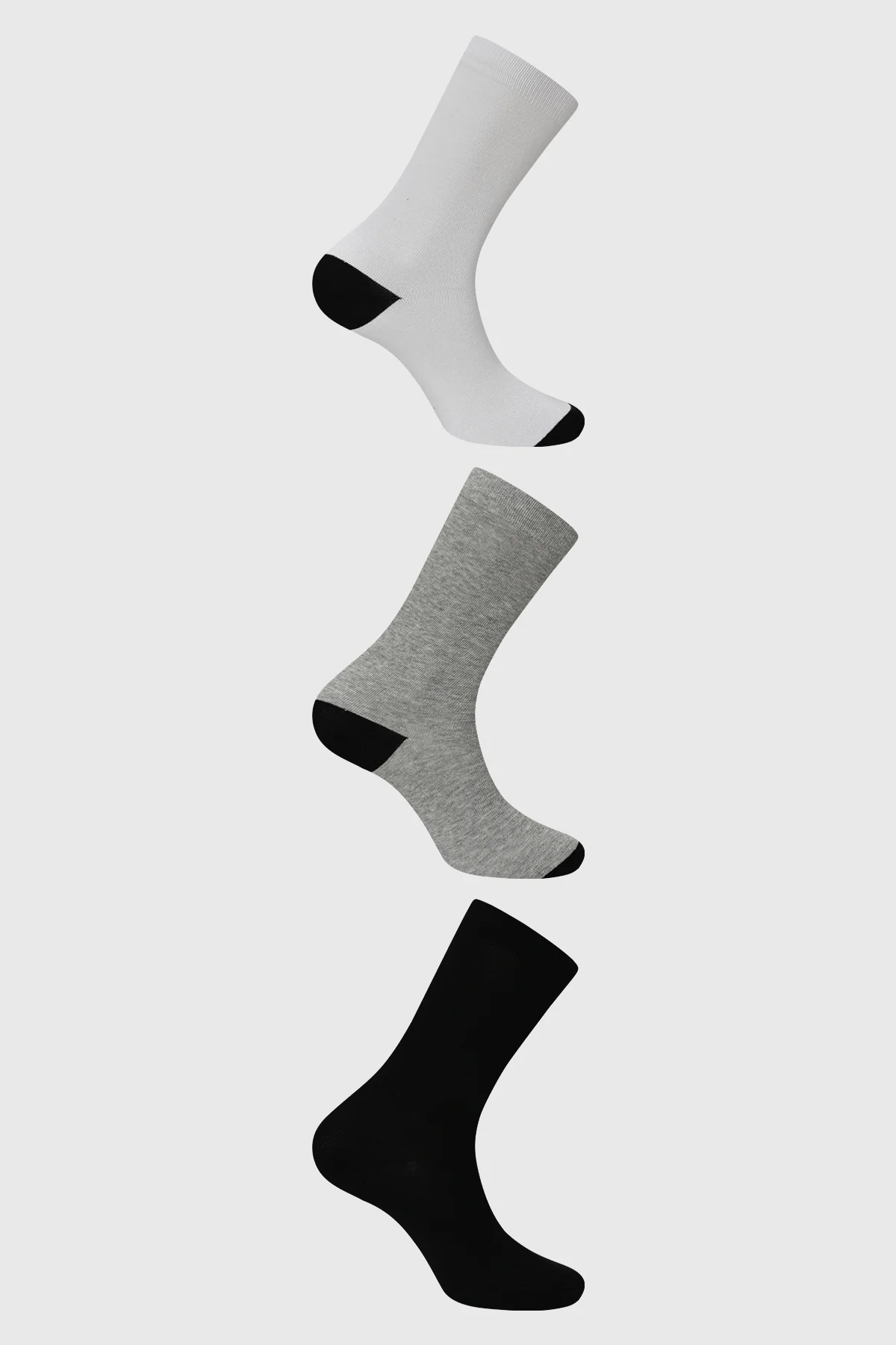 Calcetín Hombre Tripack Blanco