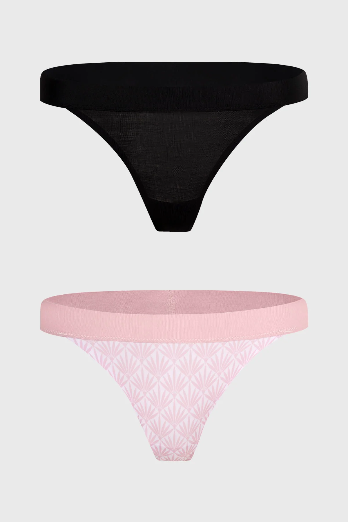 Calzón Mujer Colaless Estampado Palo Rosa