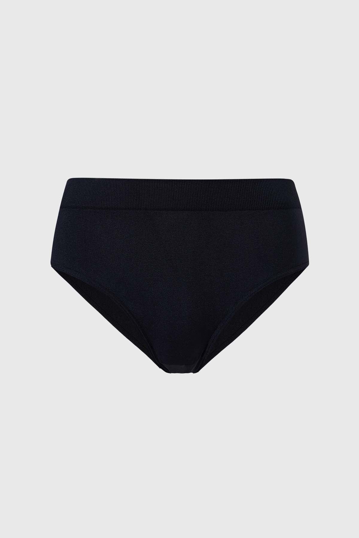 Calzón Mujer Pantaleta Liso Negro