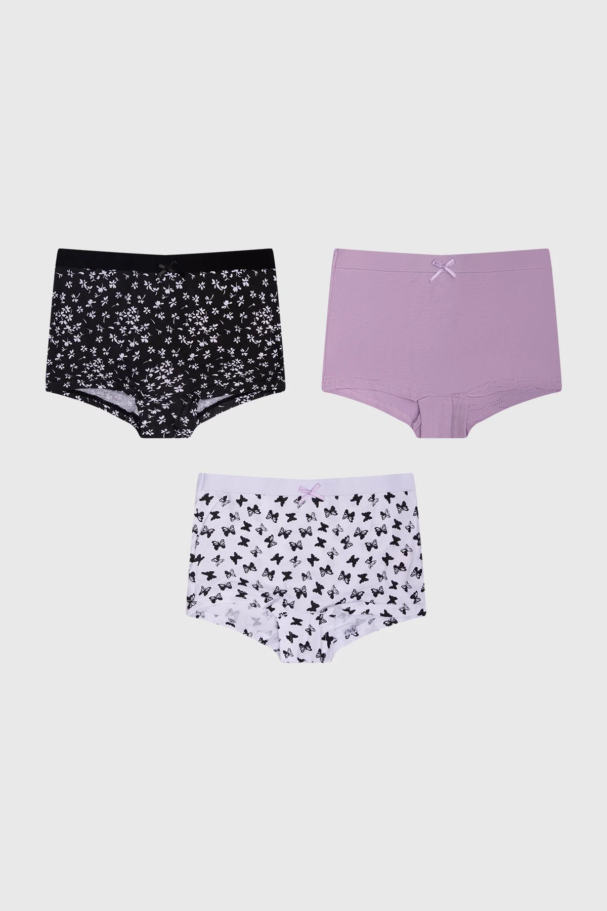 Calzón Niña Tripack Lila