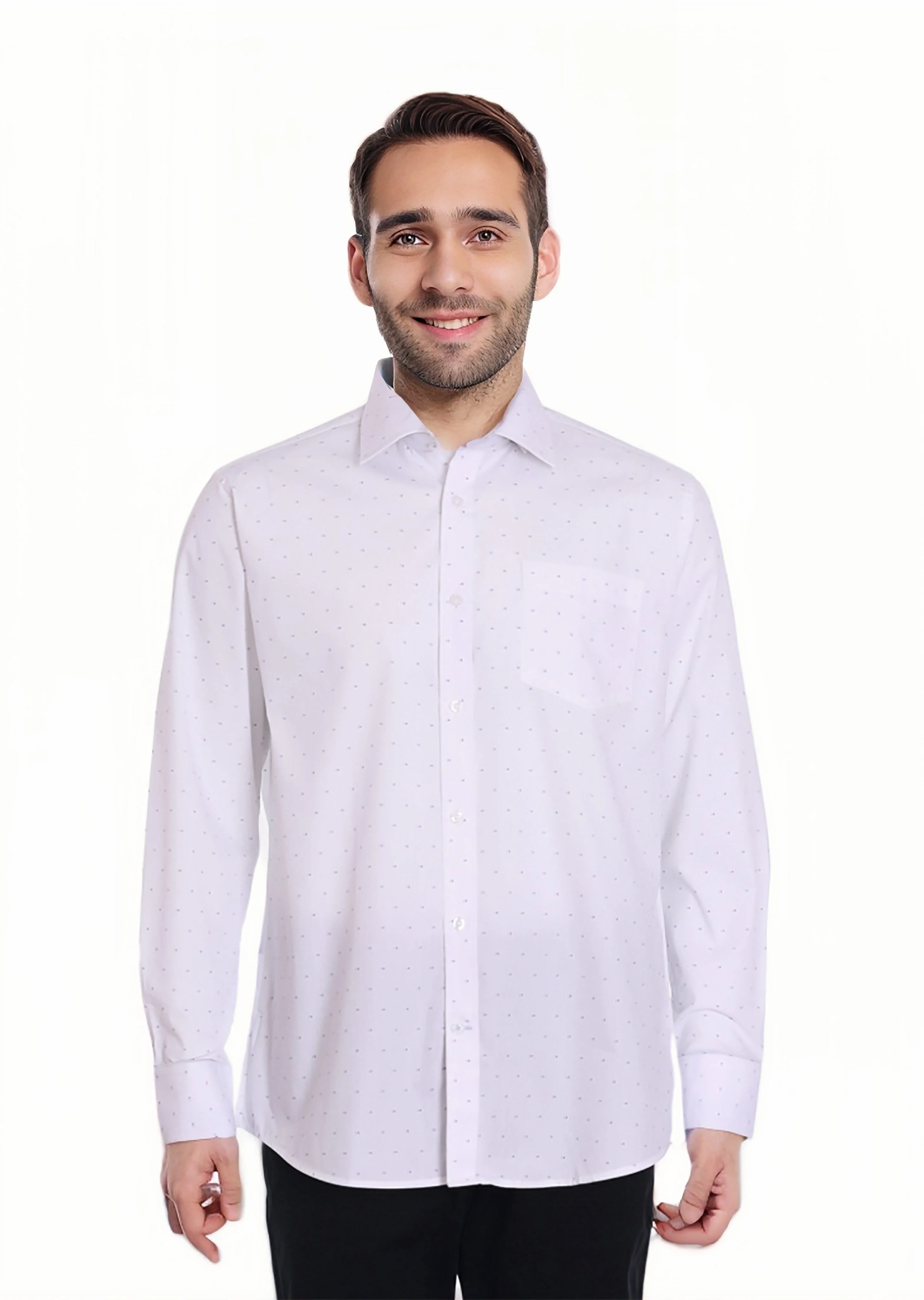 Camisa Hombre Premium Celeste