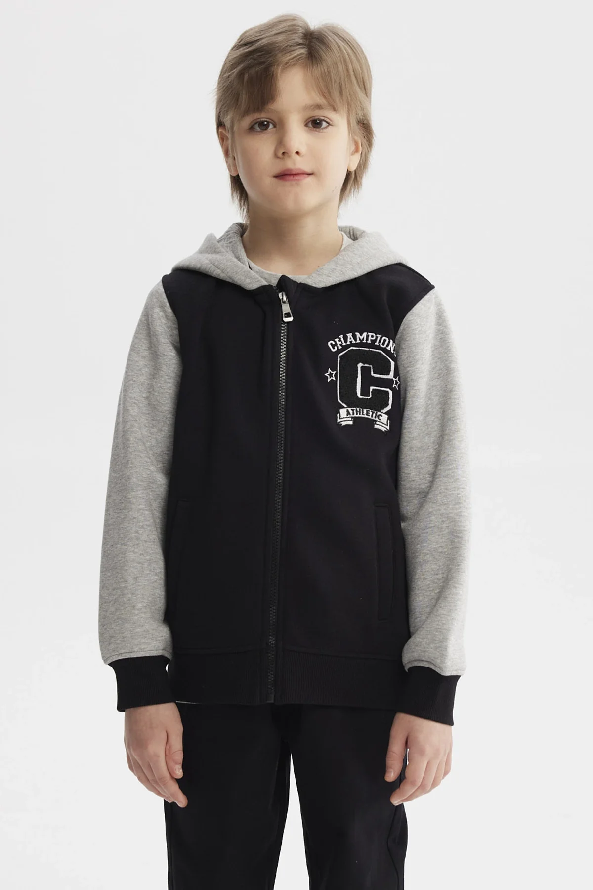 Chaqueta Niño Slim Negro