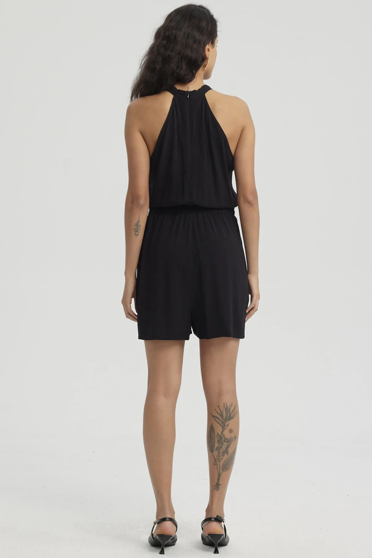 Enteritos Mujer Short Negro - Image 2