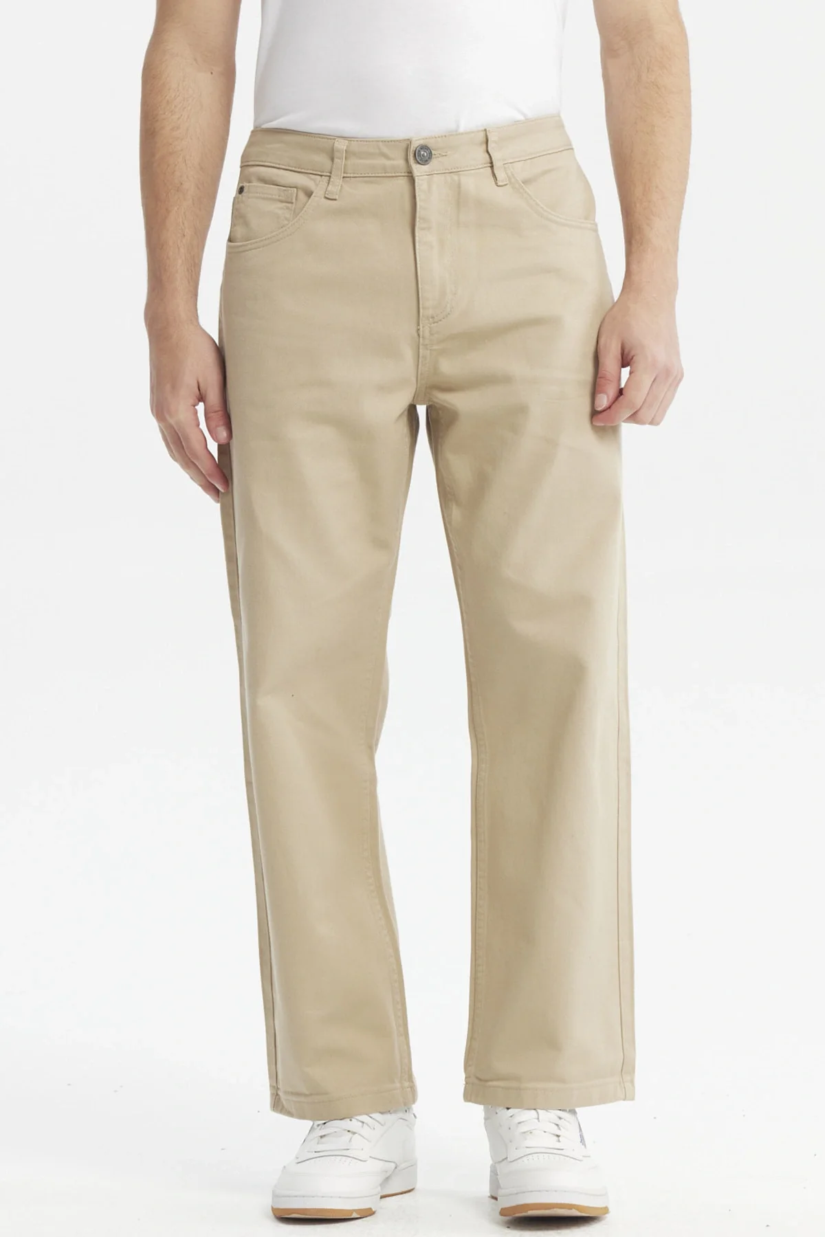 Jeans Hombre 650 Color Calce Recto Beige
