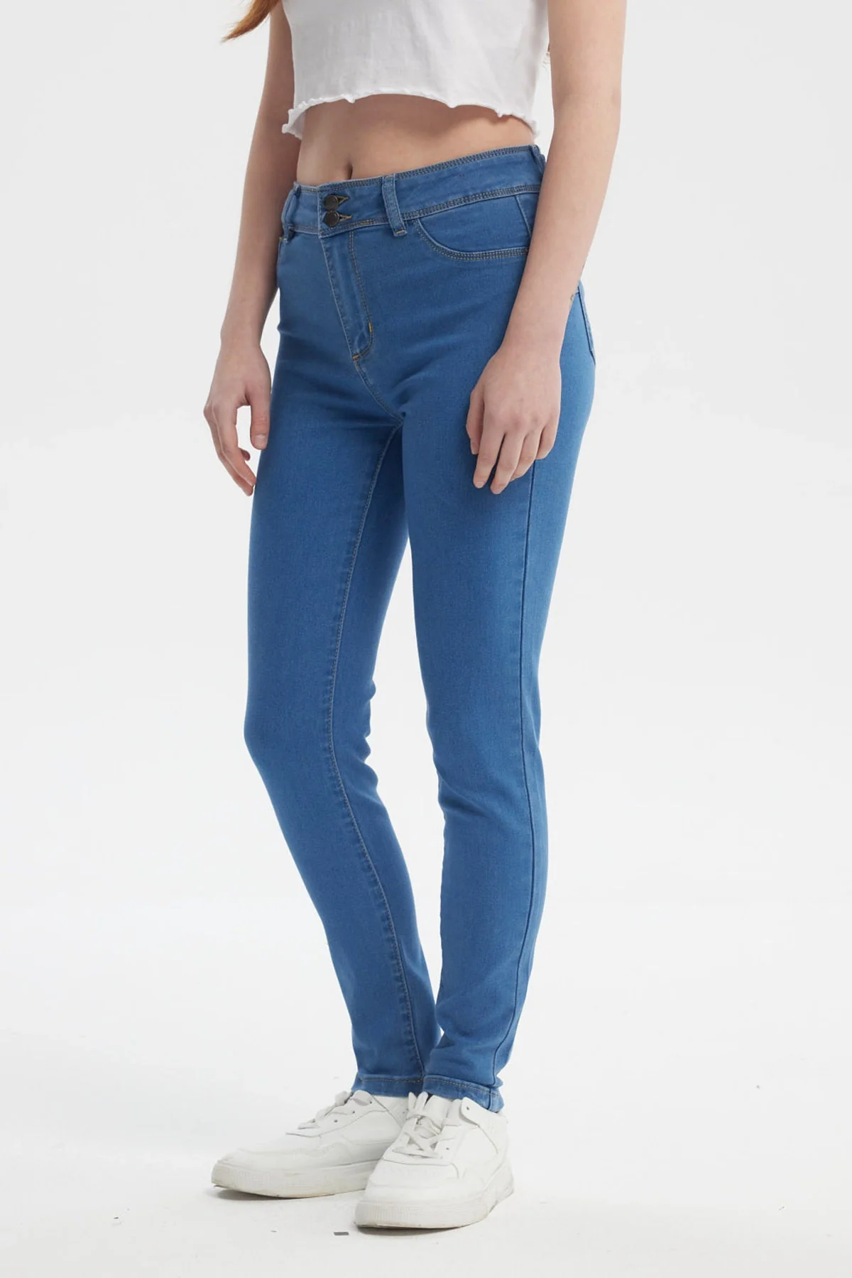 Jeans Mujer Jenny Skinny Azul - Image 2