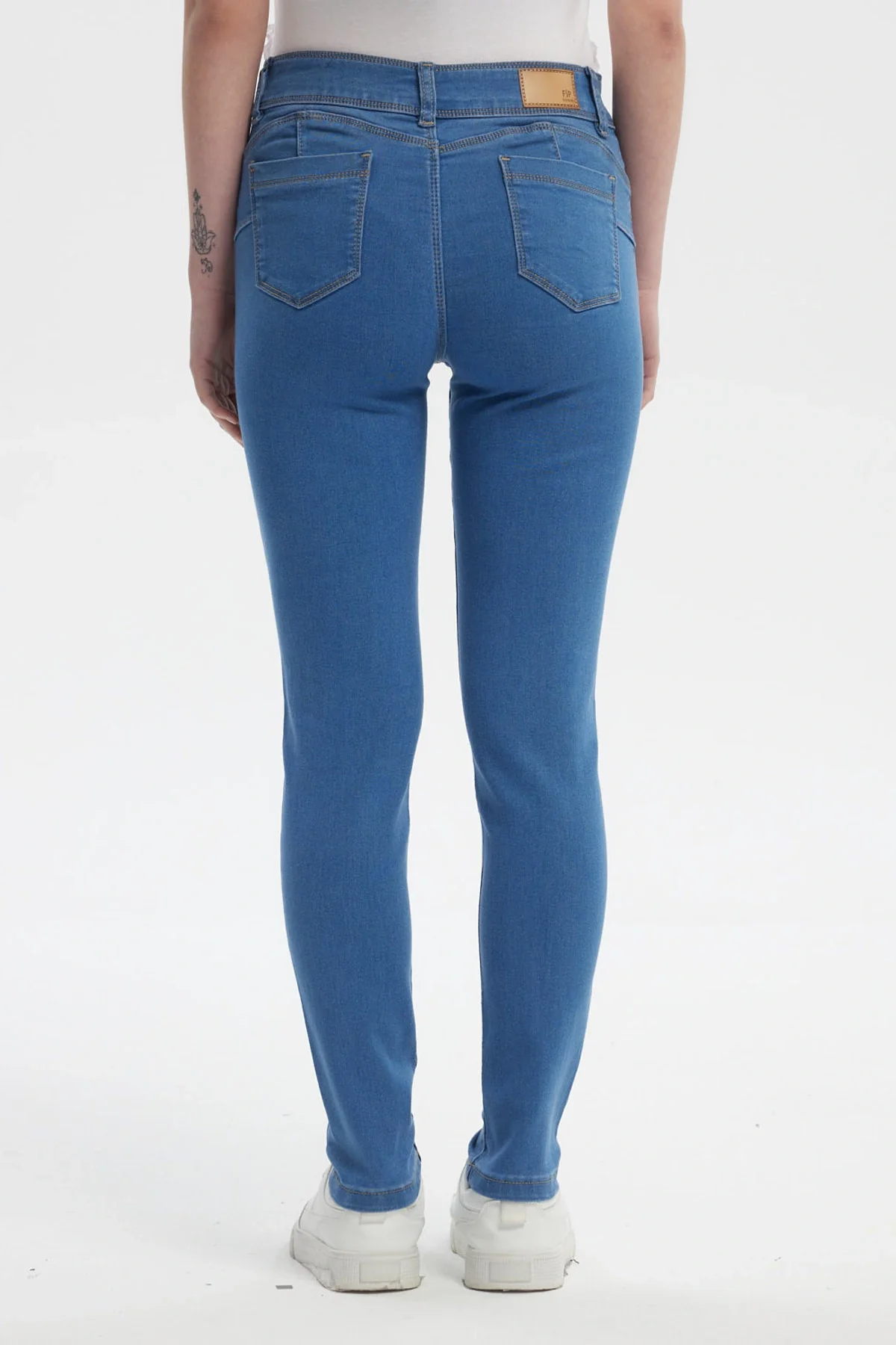 Jeans Mujer Jenny Skinny Azul - Image 3