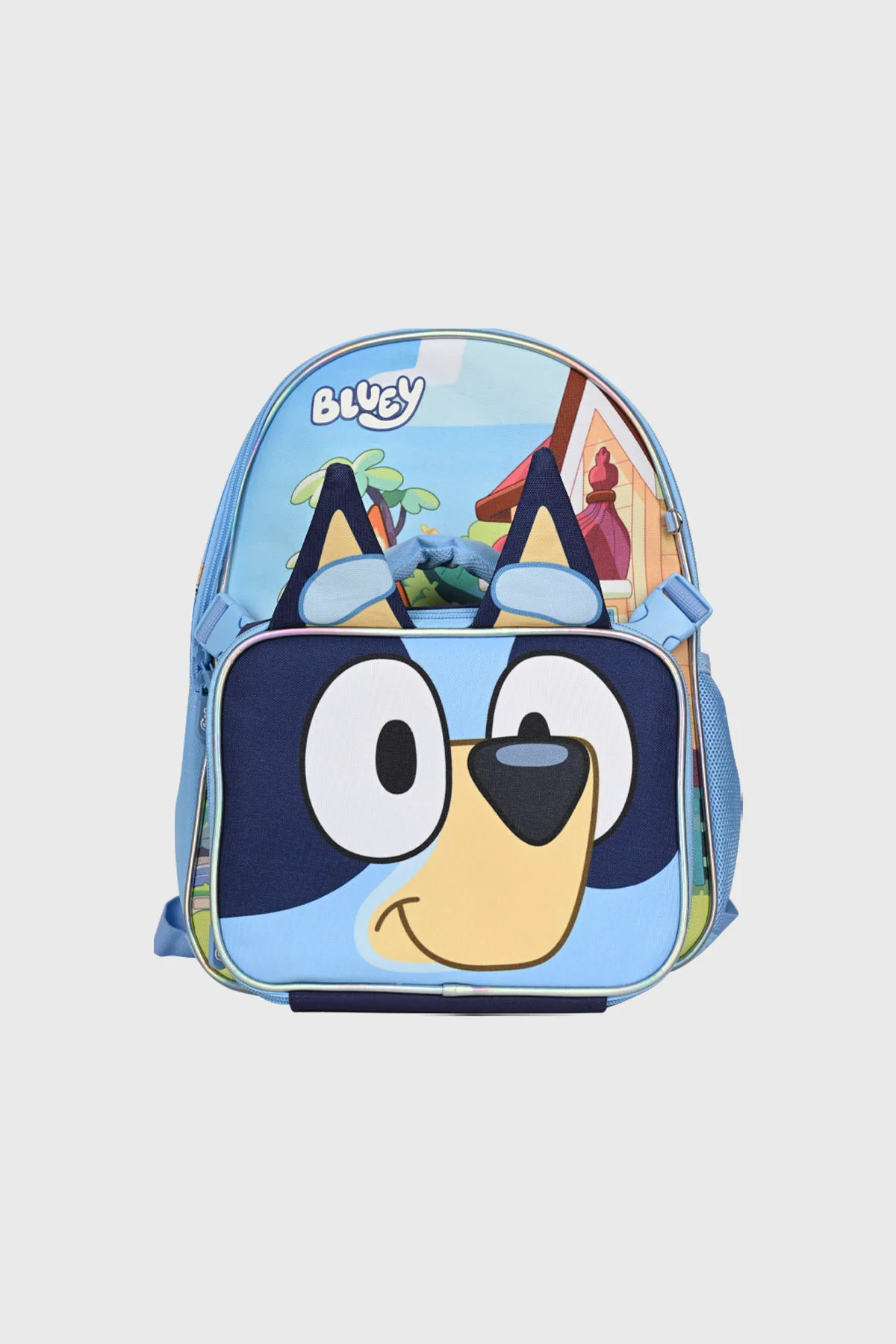 Mochila Unisex Mochila Y Lonchera Bluey 17 Lt. Azul