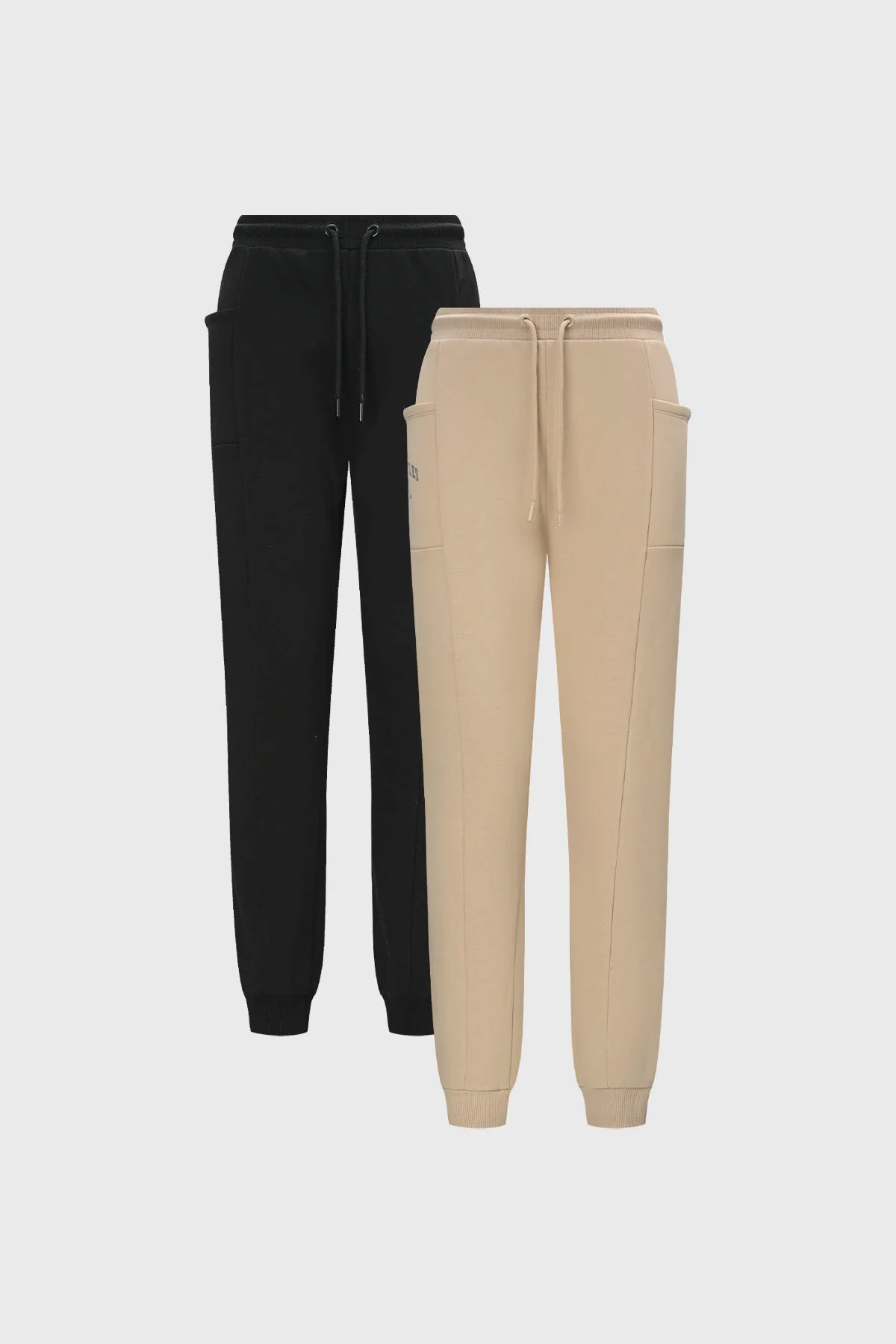 Pantalón Buzo Niña Bipack Teen Beige