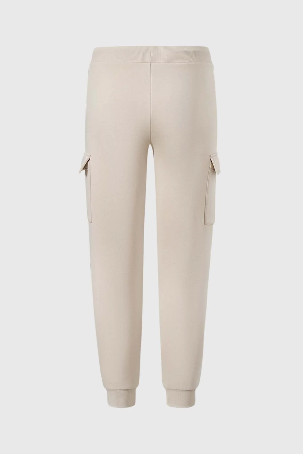 Pantalón Buzo Niño Cargo Jogger Crudo - Image 2