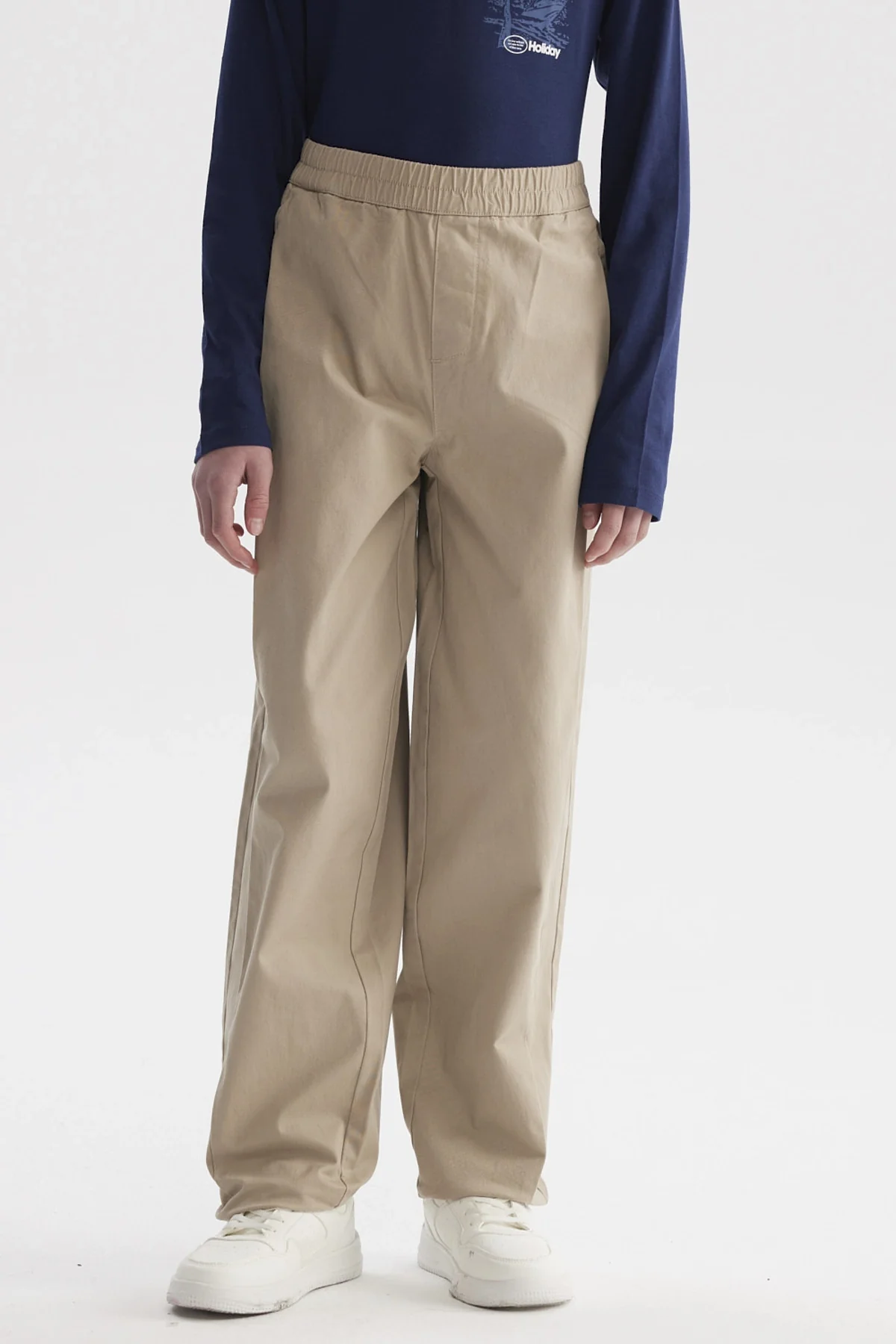 Pantalón Niño Baggy Beige
