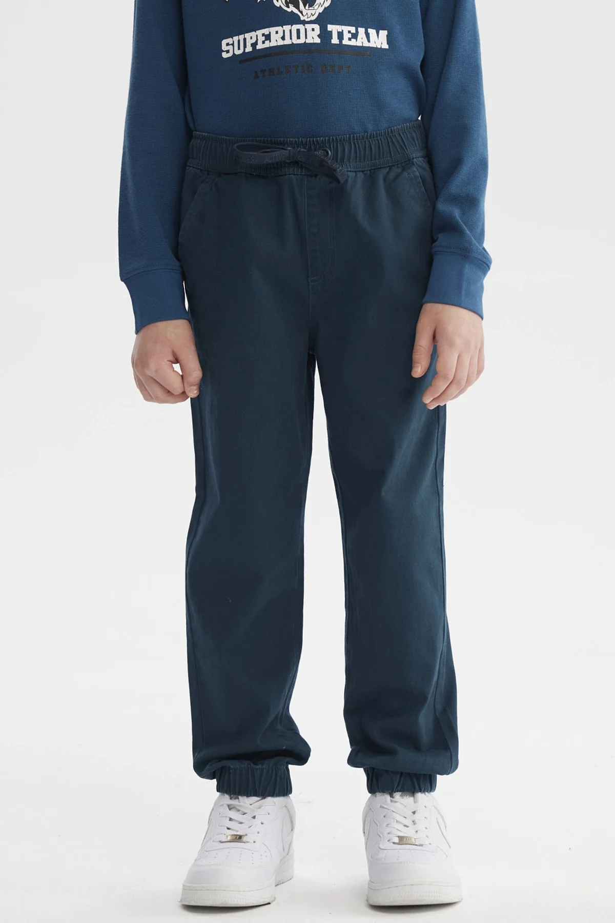 Pantalón Niño Básico Petroleo