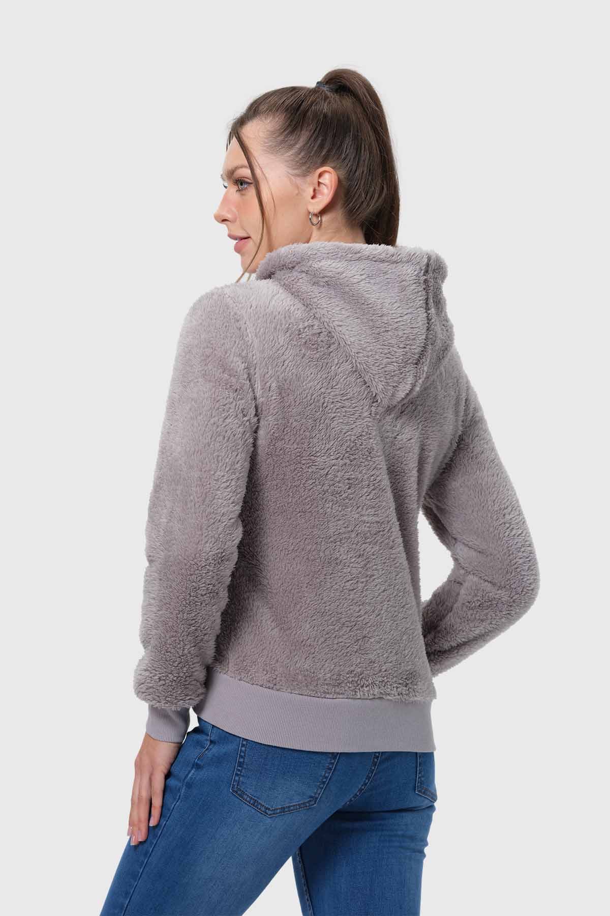 Polar Mujer Peludo Gris - Image 3
