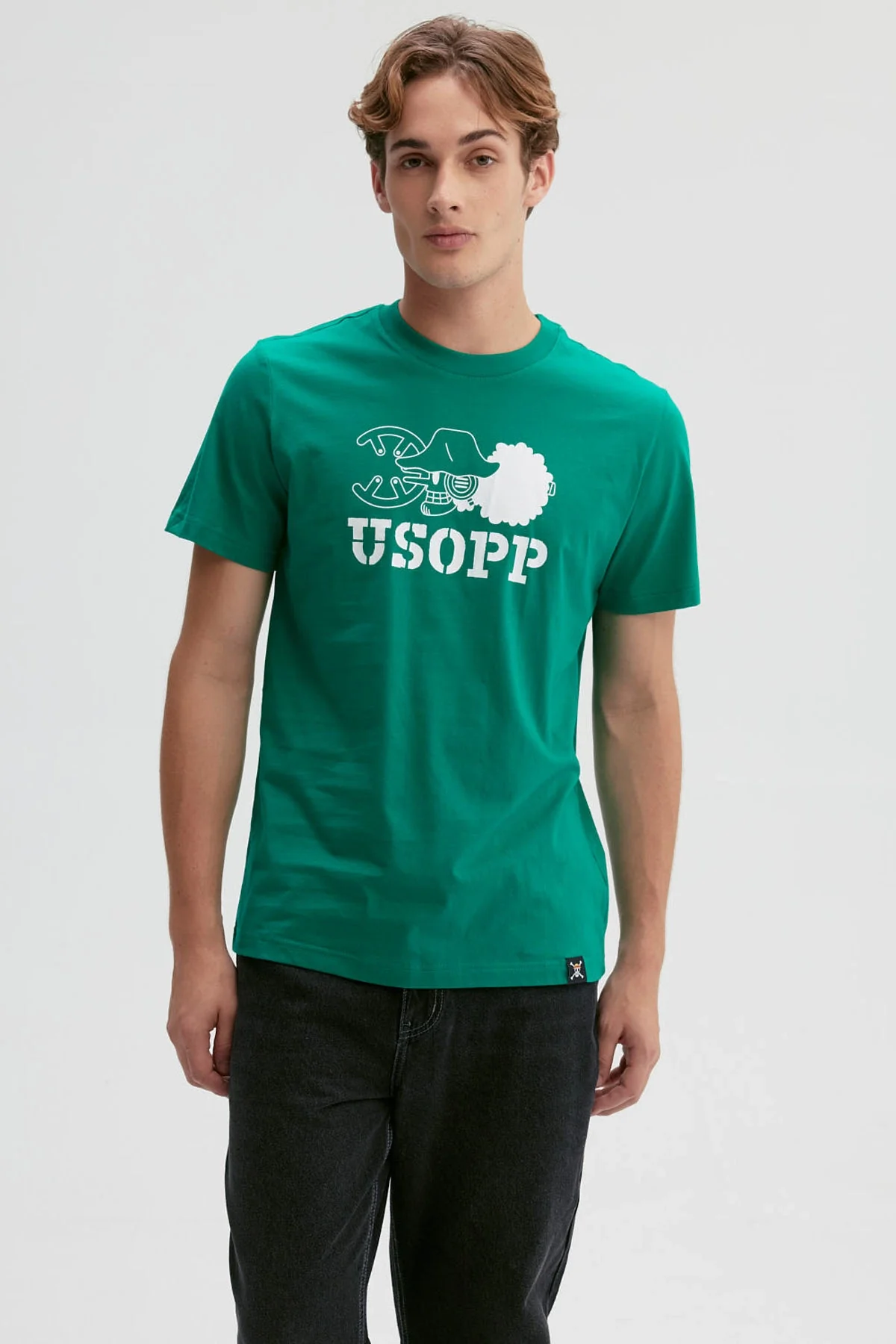 Polera Hombre One Piece Verde