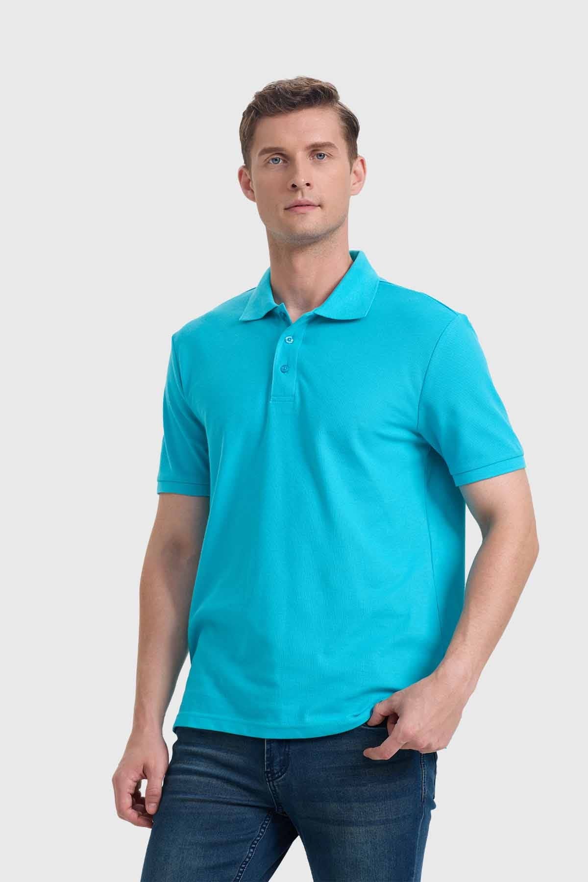 Polera Hombre Piqué Básica Calipso - Image 2