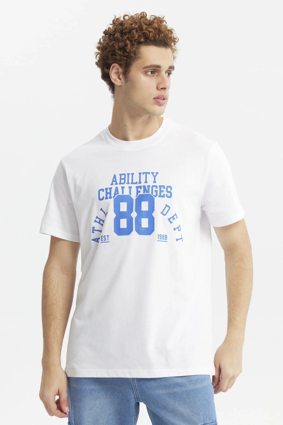 Polera Hombre Slim Blanco