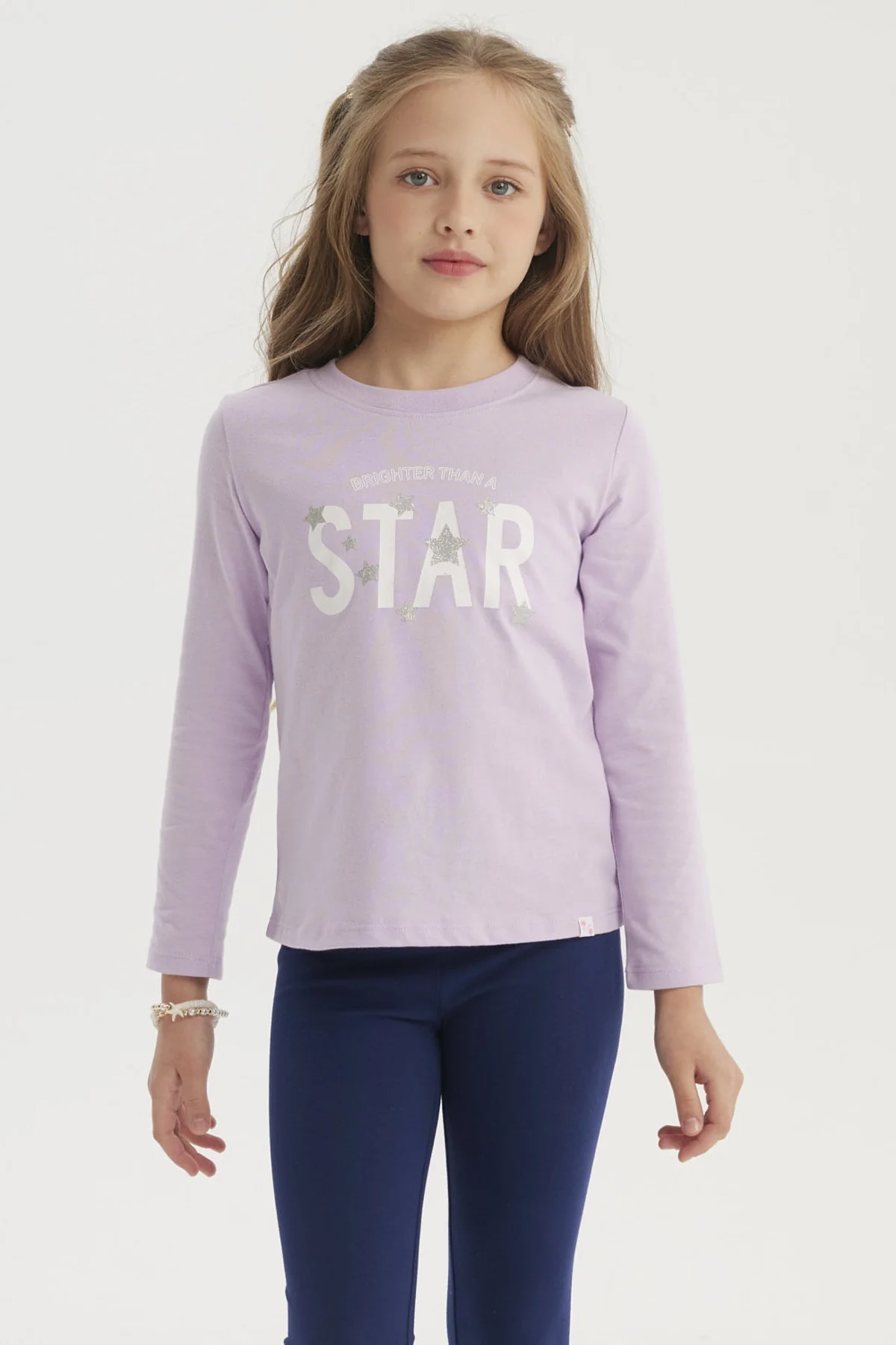 Polera Niña Básica Toddler Lila