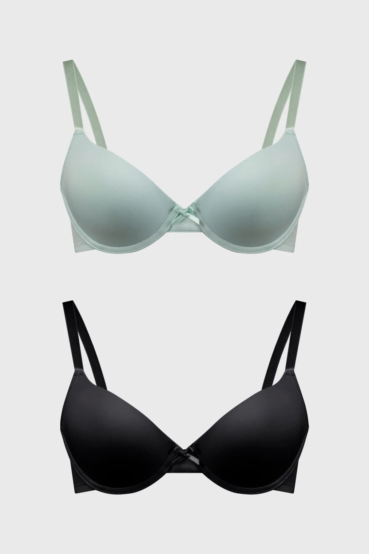 Sostén Mujer Bipack Copa Soft Liso Menta