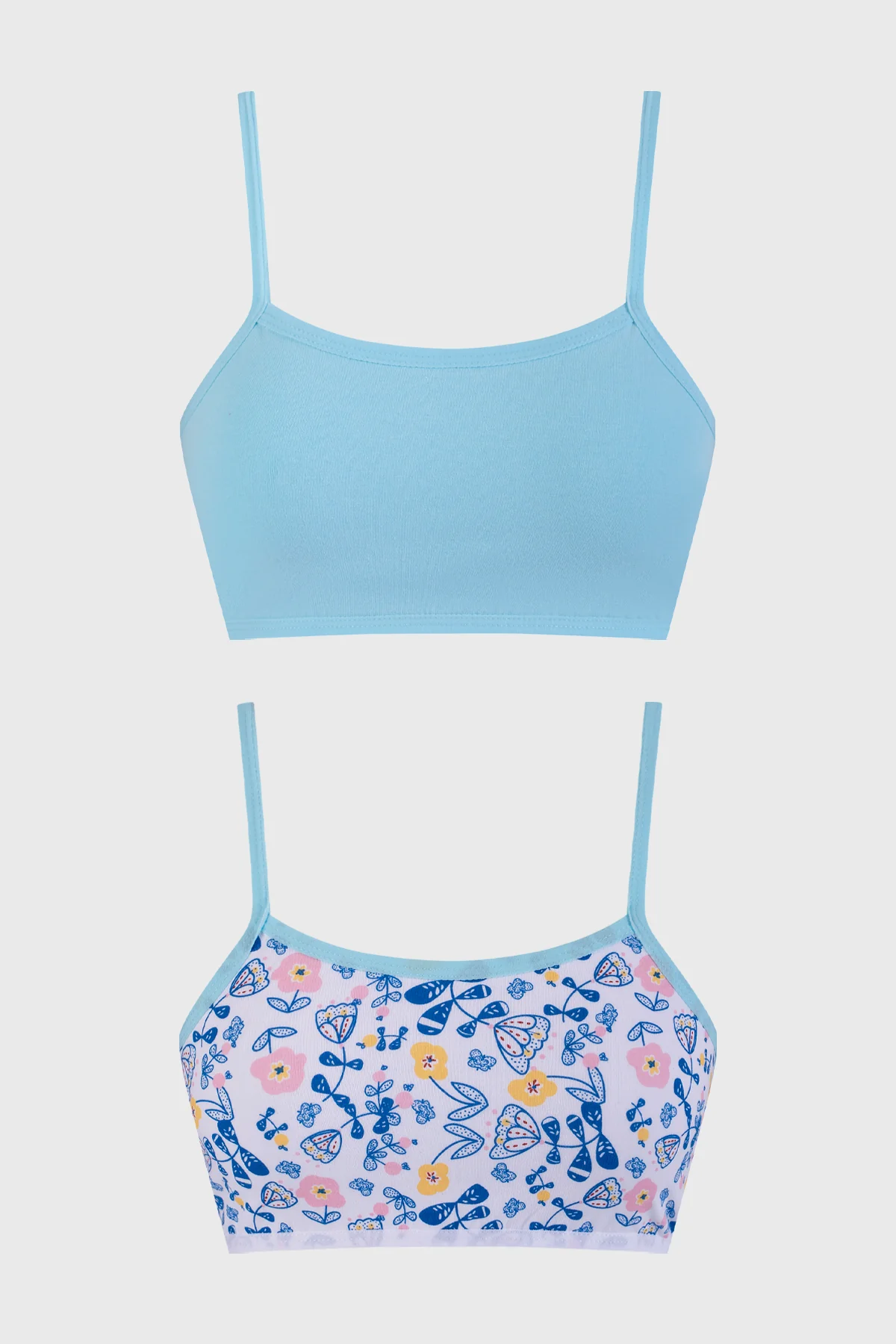 Sostén Mujer Bipack Peto Juvenil Print Azul
