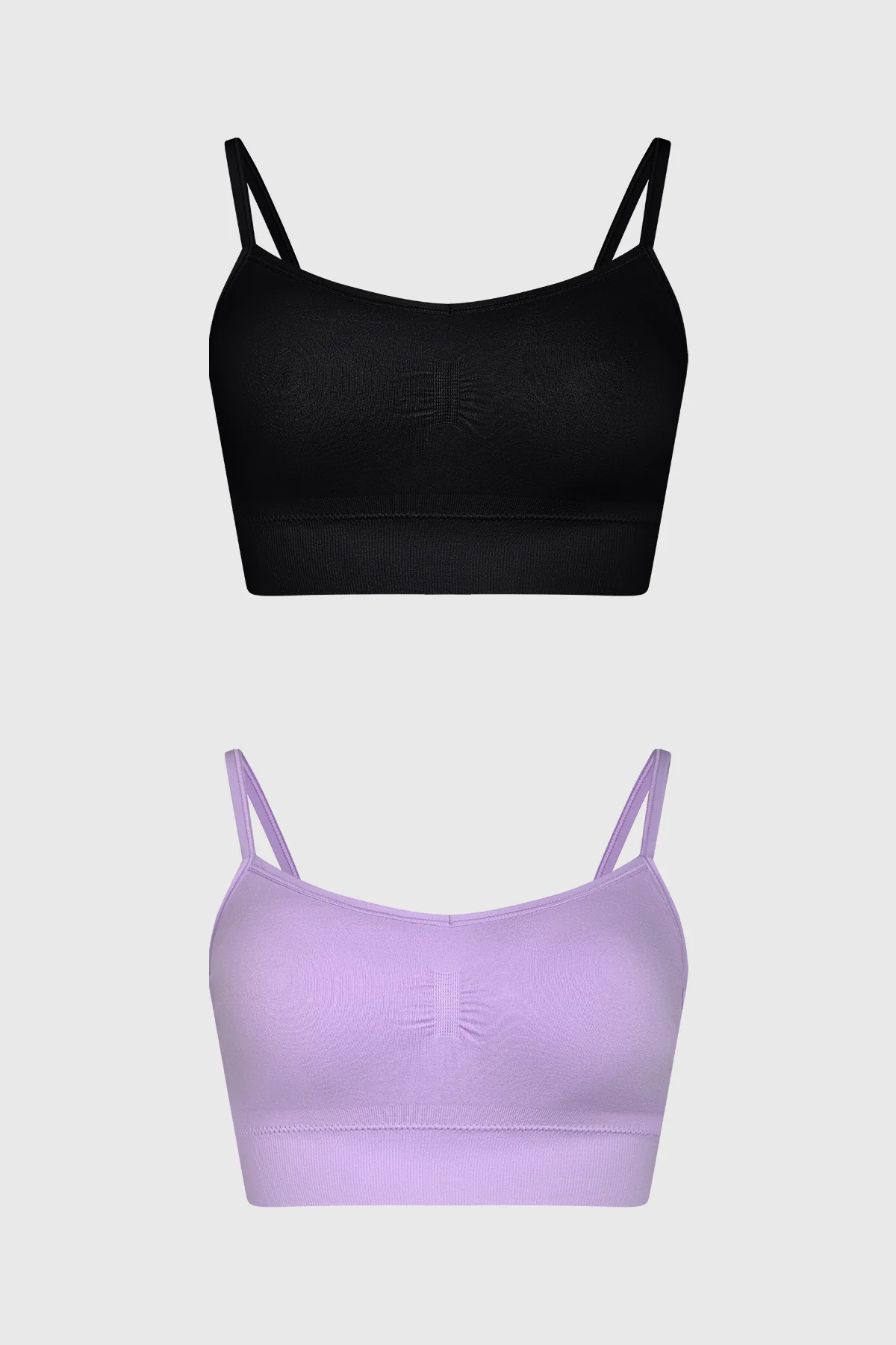 Sostén Mujer Bipack Peto Liso Lila