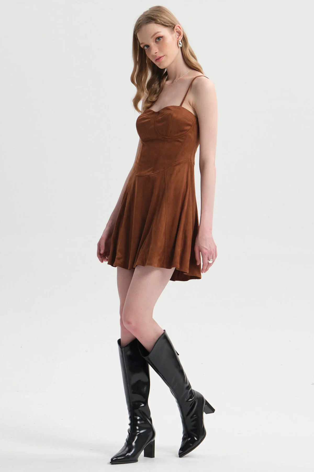 Vestido Mujer Cowboy Camel - Image 2